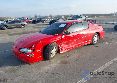 2001 Chevrolet Monte Carlo Ss из США, поврежденный, VIN 2G1WX15K119147028
